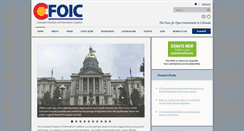 Desktop Screenshot of coloradofoic.org